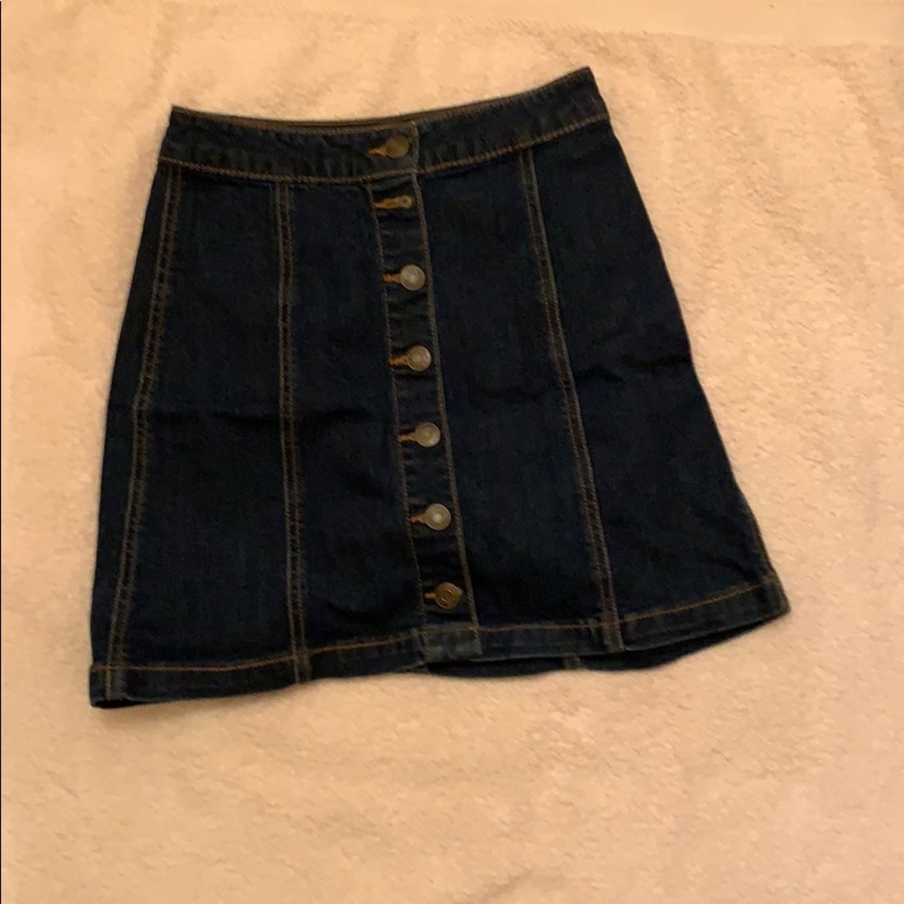 Jean skirt